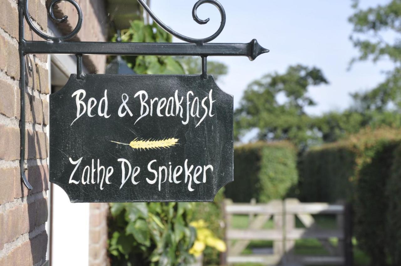 Bed And Breakfast Zathe De Spieker Itens Extérieur photo